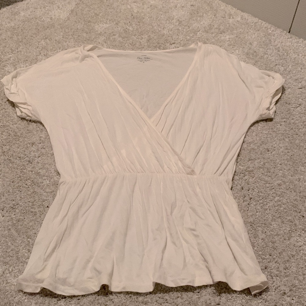 J Crew size small white shirt